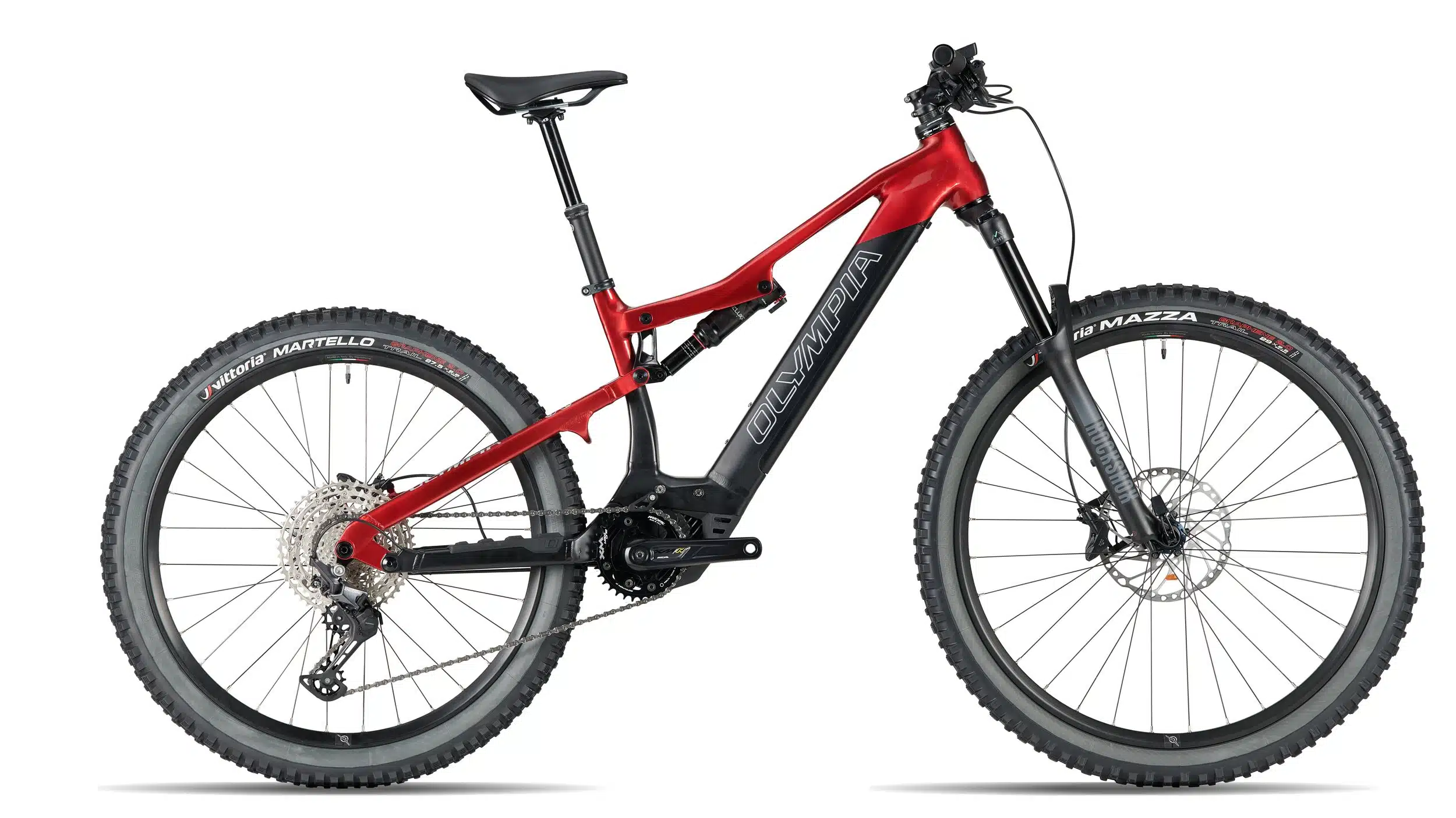 Hysak bike, red and black