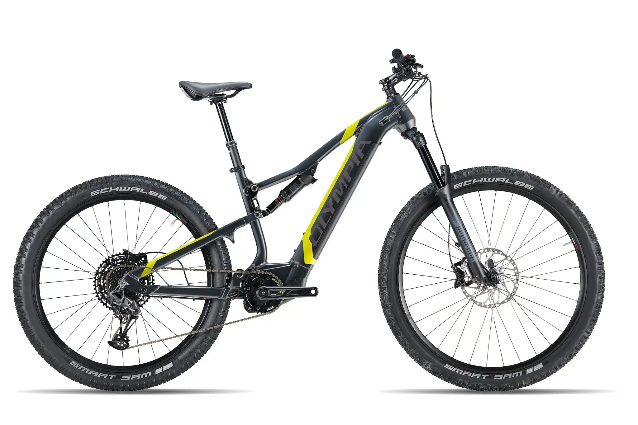 Olympia EX900 Sport, grey with yellow details